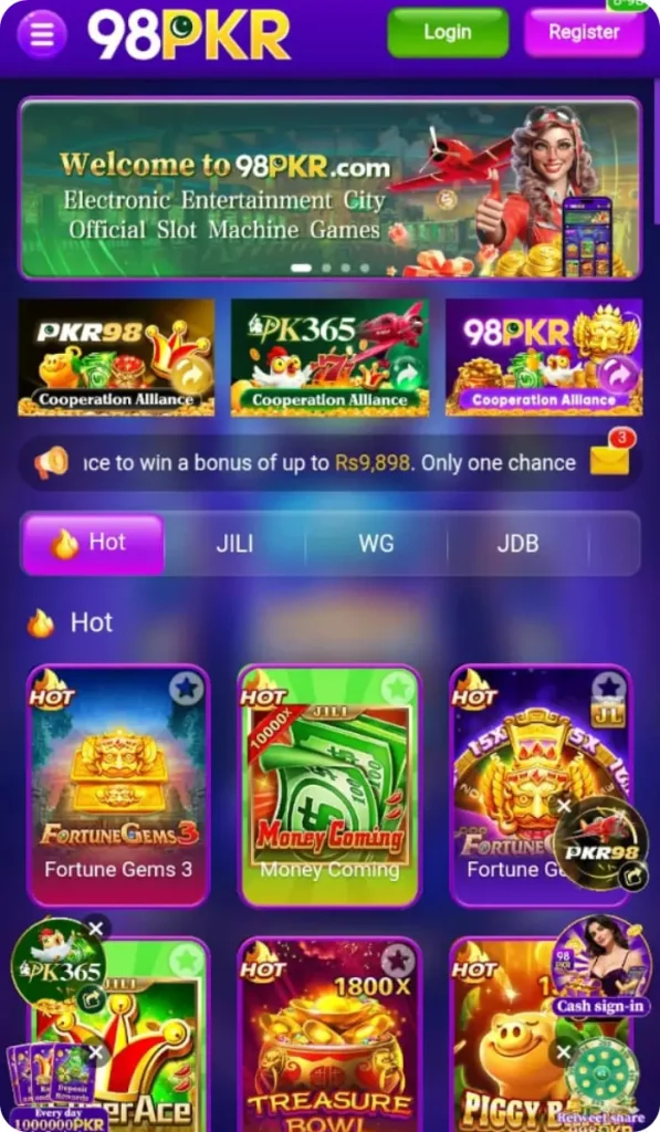 98PKR Game
